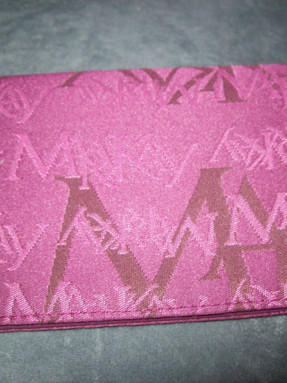 Mary Kay Wallet-Fabric MK logo